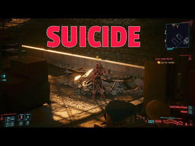 Cyberpunk 2077: Suicide quickhack