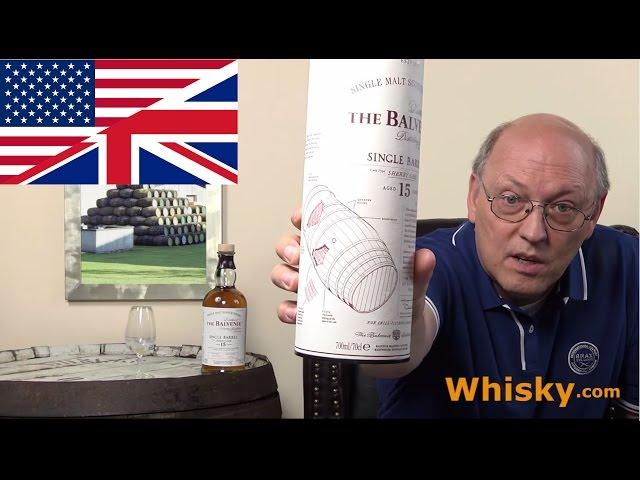 Whisky Review/Tasting: Balvenie 15 years Single Barrel Sherry Cask