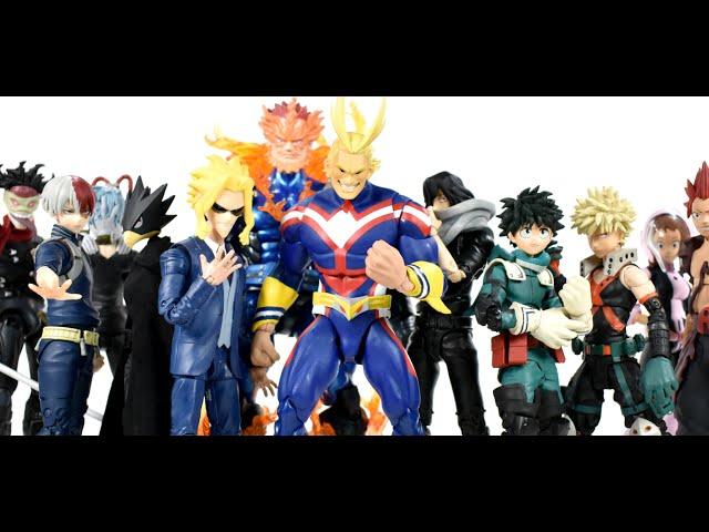 My Hero Academia Action figure collection