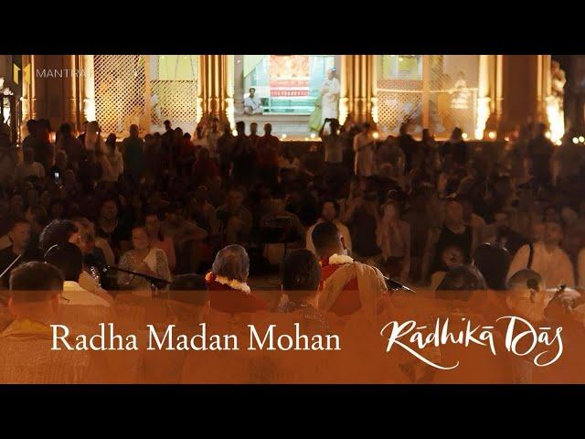 Radha Madan Mohan — Radhika Das — LIVE Kirtan at Old Madan Mohan Temple, Vrindavan, India