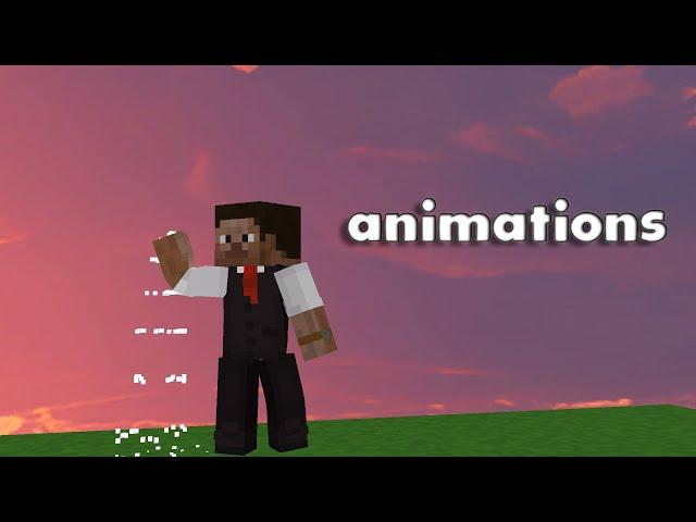 Minecraft with animations is kinada wierd