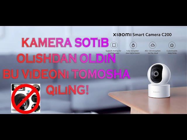 Xiaomi Smart Camera C200 Qutisidan chiqmoqda   abzor O'zbek tilda #unboxing #xiaomi #camera