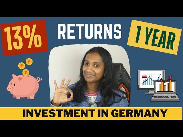 Start your Investment in Germany and get 13 % returns in ETF Savings plan