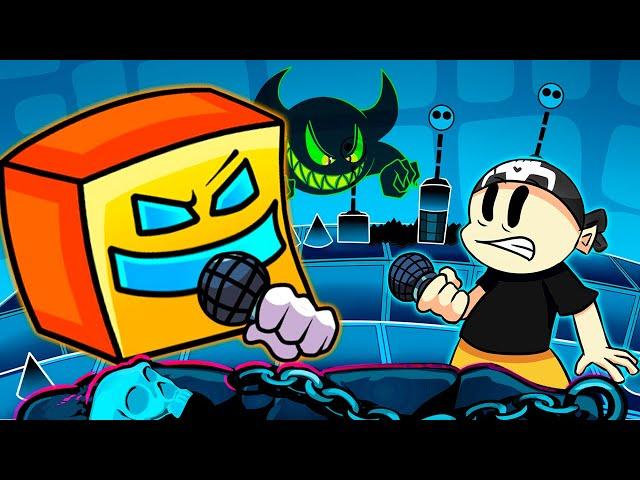 VERSUS GEOMETRY DASH ► Friday Night Dashing (Funkin')