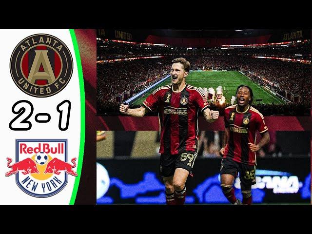 Atlanta United - New York Red Bulls 2:1 - All Goals & Highlights - Miranchuk Goal + Assist