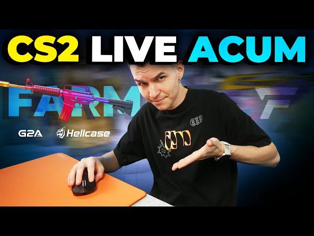 LIVE 🟡 CS2 cu mouse PRO si noua REZOLUTIE #socant  PCMR x PCMR pe masa 