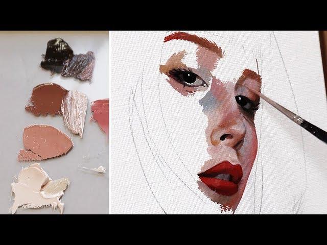 OIL PAINTING PROCESS || The Mind of an Artist