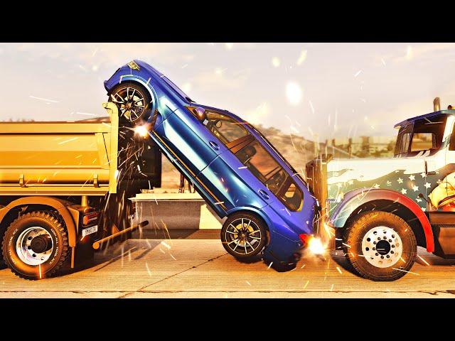 Truck and Car Crashes #05 [BeamNG.Drive]