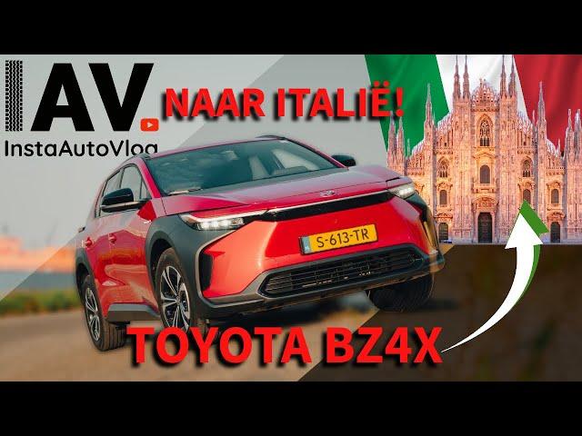 Duurtest Toyota BZ4X | 3500km en naar Milaan