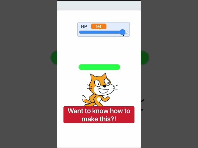 How to make Health Bar in Scratch