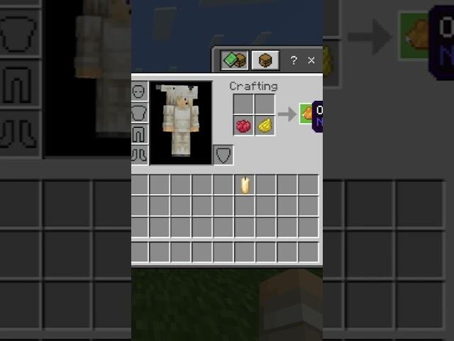 How To Make An Orange Candle In Minecraft #Shorts