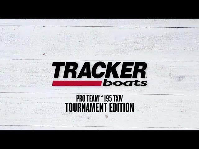 2023 TRACKER Pro Team 195 TXW Tournament Edition - A Day on the Water