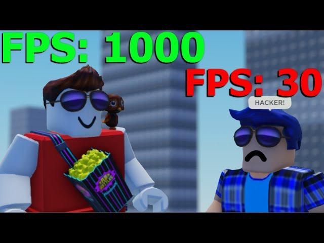 doing glitch with 1000 fps | roblox