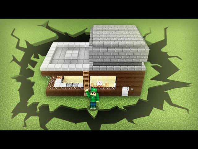 ПОЧЕМУ МОЙ ДОМ ОТРЕЗАЛО ОТ ДЕРЕВНИ ЖИТЕЛЕЙ В МАЙНКРАФТ | Риколит Minecraft