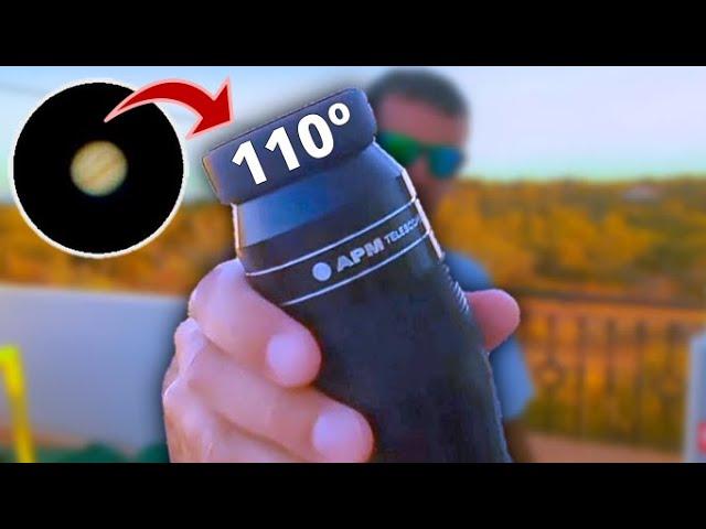 HUGE magnification for PLANETS with APM XWA 3.5mm 110° Telescope Eyepiece Review with Jupiter Planet