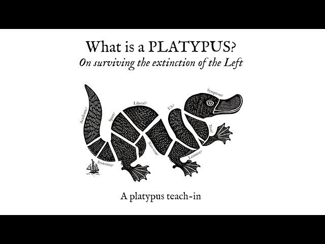 "What is a Platypus? On Surviving the Extinction of the Left" (03/12/25 teach-in)