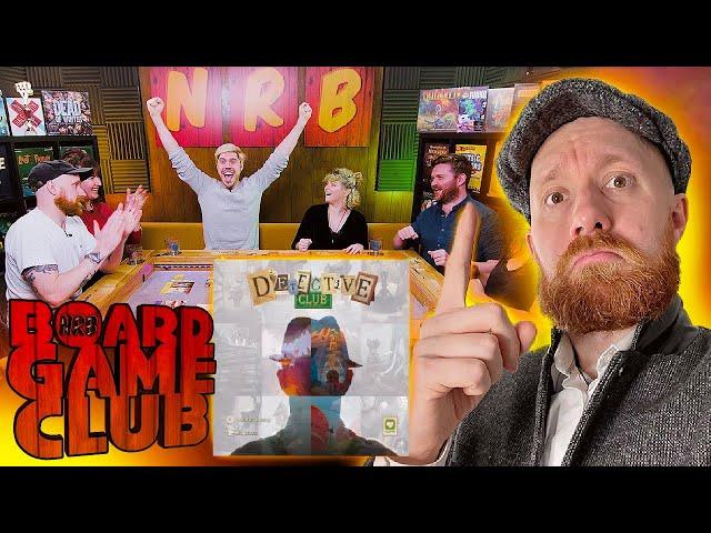 Let's Play DETECTIVE CLUB | Board Game Club