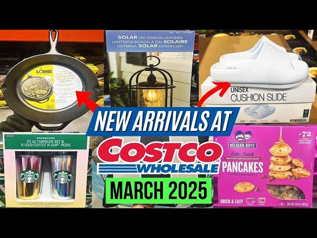 COSTCO NEW ARRIVALS FOR MARCH 2025:SO MANY GREAT FINDS! California Cast Iron, Starbucks & More!