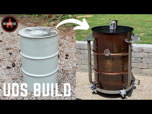 My DIY Ugly Drum Smoker Build | No Welding!