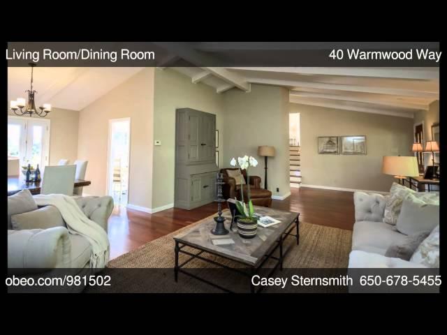 40 Warmwood Way Hillsborough CA 94010 - Casey Sternsmith - Coldwell Banker