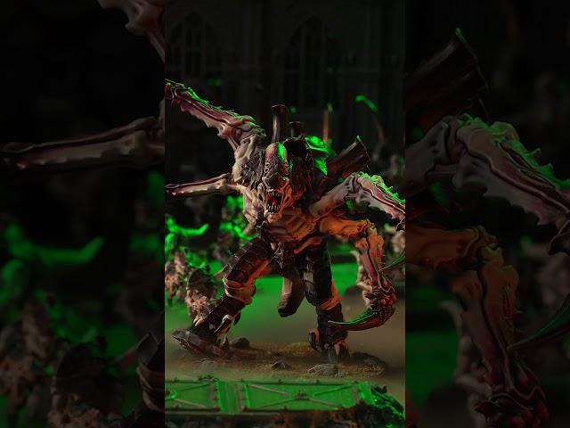 Painting Tyranids – Warhammer 40,000 #shorts #warhammer