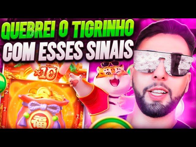 GERADOR DE SINAIS FORTUNE TIGER - MINUTOS PAGANTES JOGO DO TIGRINHO - COMO JOGAR E GANHAR NO TIGRE