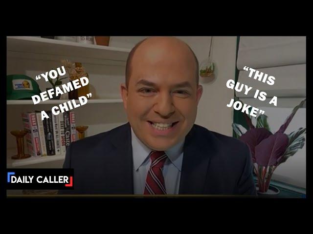 Callers Troll CNN's Brian Stelter on Live TV