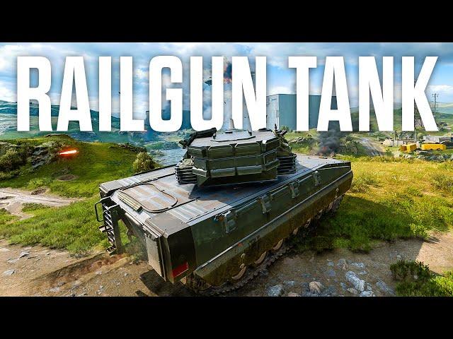 Battlefield 2042 got a RAILGUN TANK - Bye Bye Helicopters