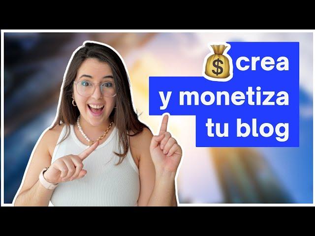 Paso a paso para CREAR un blog y GANAR dinero en 2024  con Carla Con Wifi