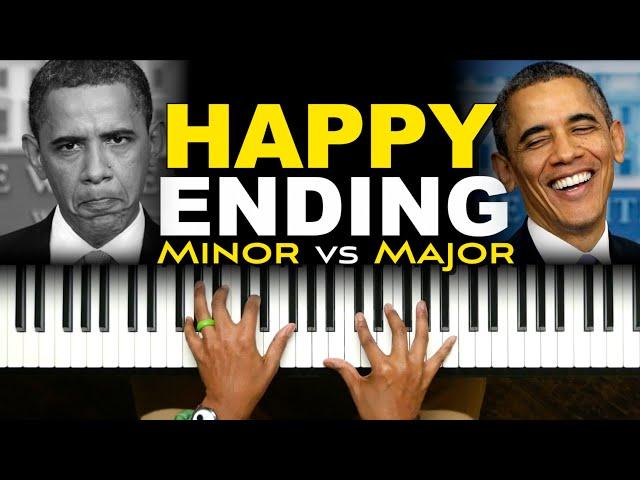 Use Happy Ending Chords | minor vs Major