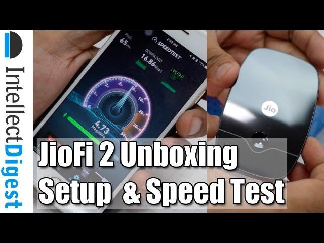 Reliance Jio JioFi 2 Review With Speed Test And Unboxing- Is It Worth The Price? | Intellect Digest