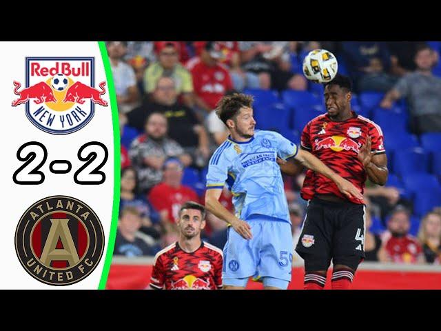 New York Red Bulls - Atlanta United 2:2 - All Goals & Highlights