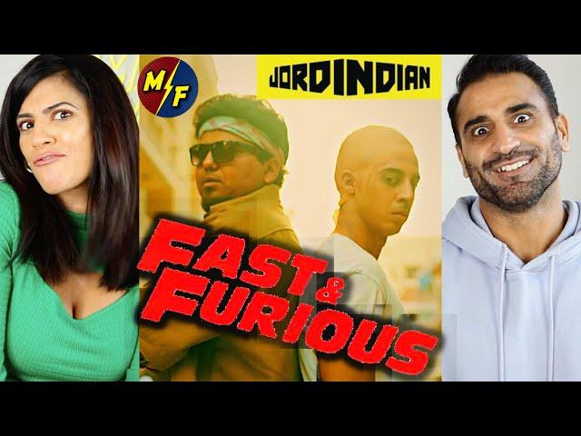 FAST AND FURIOUS India | JORDINDIAN | REACTION!!