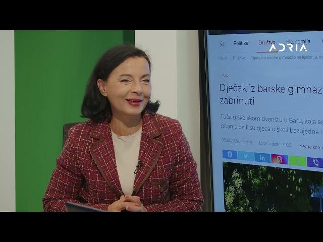 Radojević Vesna: Neće biti novih izbora u Podgorici - Zorom 09.10.2024