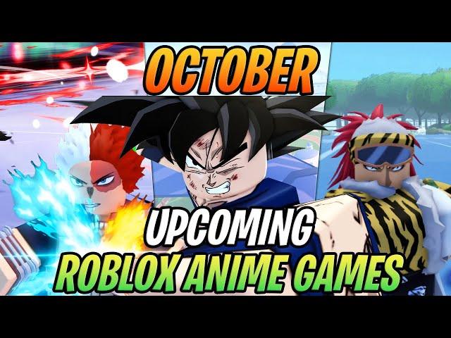 All Roblox Anime Games RELEASING In October 2024