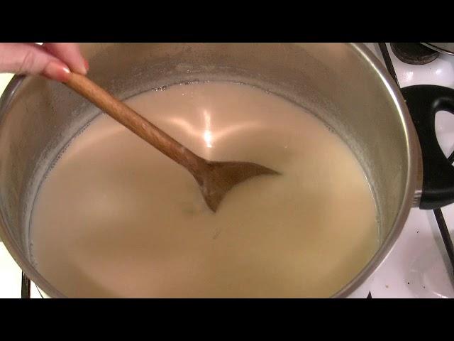 Сгущёное молоко из домашнего молока/Condensed milk from homemade milk