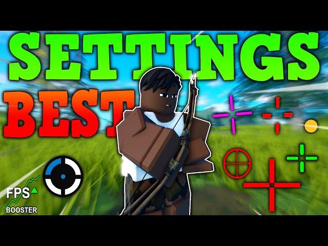 BEST SETTINGS, CROSSHAIR, RESOLUTION - Fallen ROBLOX