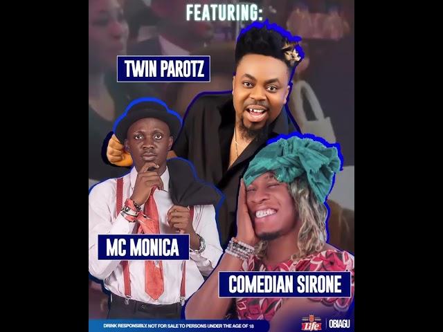 The joke is alive 042!Funnybone love in Enugu Timeless Date:4th may 2025 Venue:Amadeo Events Enugu
