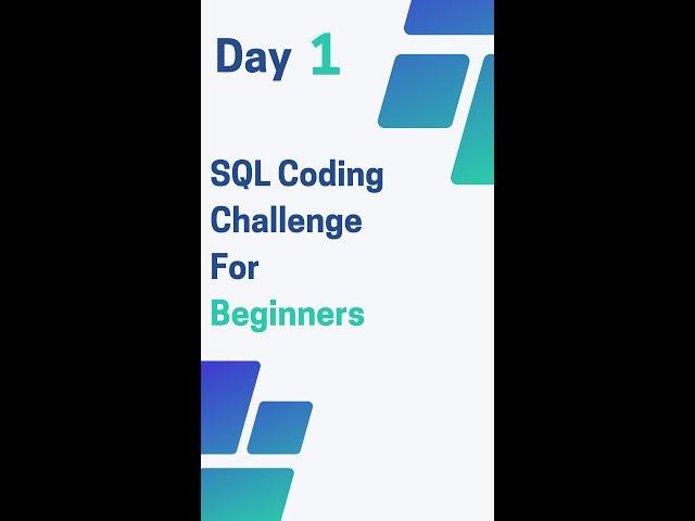 Sharpen your SQL Skills Day 1 | HackerRank SQL Coding Challenge for beginners