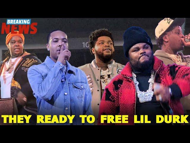 FREE LIL DURK Show BOSSMAN DLOW, G HERBO, TEE GRIZZLEY, YTB FATT, BOSTON RICHEY @ WGCI Big Jam 2024