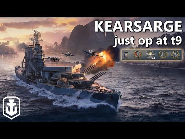 AL Kearsarge Is A Great Excuse To Play This Broken Ship! (World of Warships)
