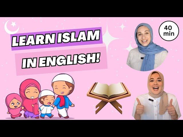 Learn Islam for Babies & Toddlers | Sharing, Being Kind, Eid | Islamic Cartoon | Islam for Kids