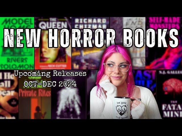 21 anticipated new horror books  || october-december 2024