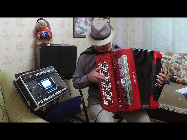 Электробаян Виктора Шевцова - КАДРИЛЬка... Баян Roland FR-8xb + Yamaha (синтезатор в кейсе)