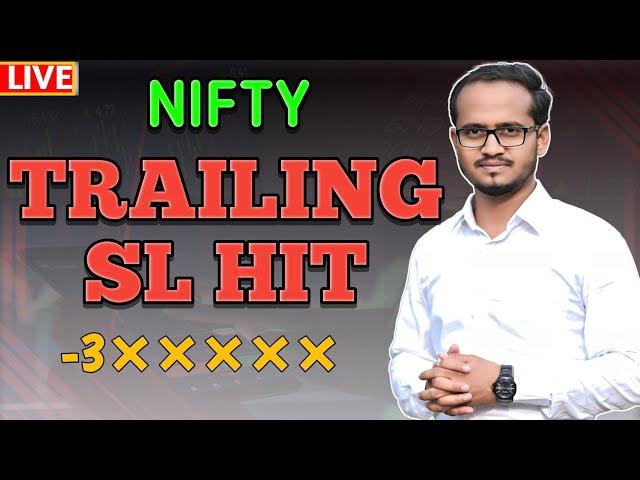 Nifty Live Trading / LOSS / TRAILING SL HIT / 31-12-2024