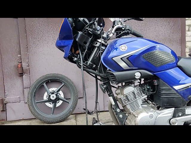 Как снять перья вилки Yamaha ybr 125 2021