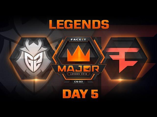 G2 vs FaZe - Dust 2 (FACEIT Major: London 2018)