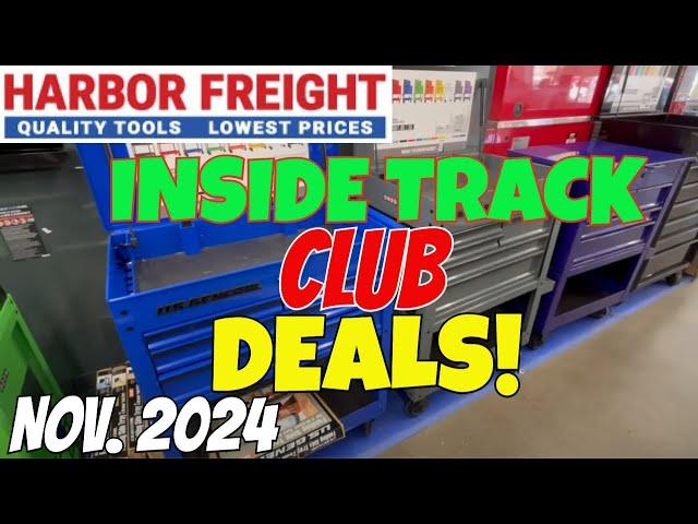 Harbor Freight's BEST Inside Track Club Deals in November 2024