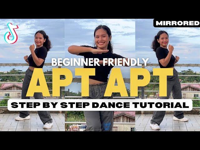 APT - Rosé, Bruno Mars STEP BY STEP DANCE TUTORIAL (Easy to Follow)