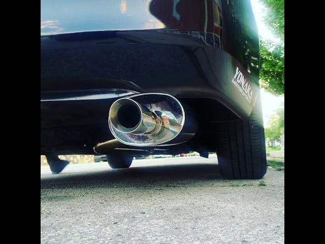 2003 Honda Accord 2.4L Yonaka Exhaust test